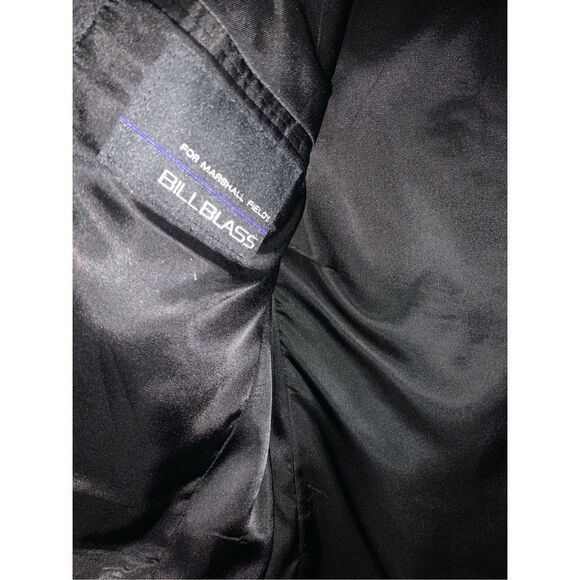 Vintage Bill BLASS Charcoal Gray Cashmere Button Down Blazer Men’s 42 - Picture 13 of 16